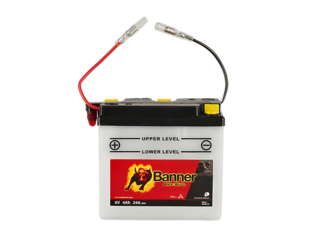 Motobaterie Banner Bike Bull 6N4B-2A,  6V/4Ah