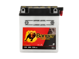 Motobaterie Banner Bike Bull YB3L-B   12V / 3Ah