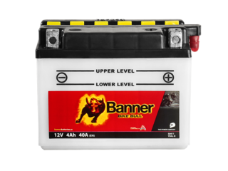 Motobaterie Banner Bike Bull YB4L-B   12V / 4Ah