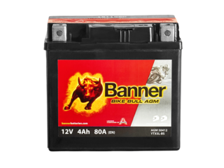 Motobaterie Banner   YTX5L-BS    12V / 4Ah