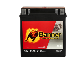 Motobaterie Banner   YTX16-BS    12V / 14Ah  