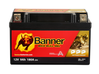 Motobaterie Banner GTZ10-4   12V / 9Ah