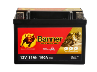 Motobaterie Banner GTZ14-4    12V / 11Ah