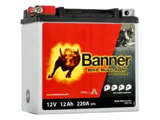 Motobaterie Banner   ETX 14   12V / 12Ah